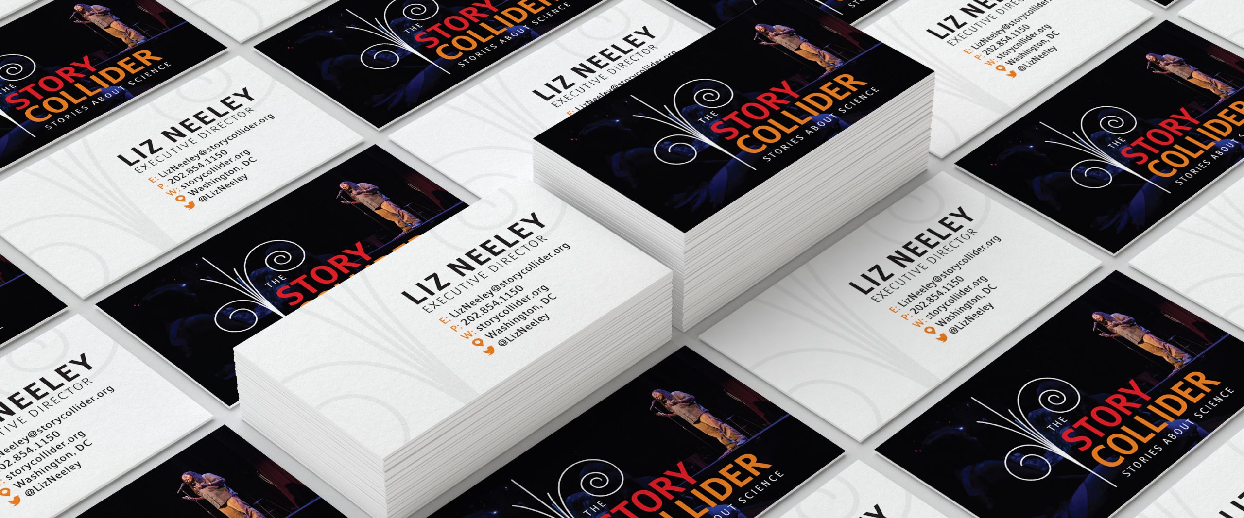 The Story Collider Business Cards Design