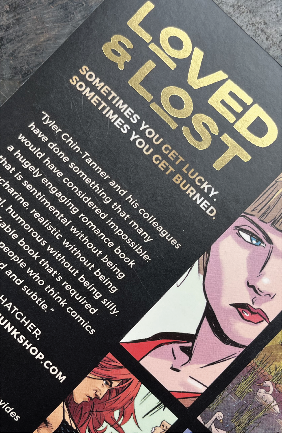 Loved Lost TT and book design