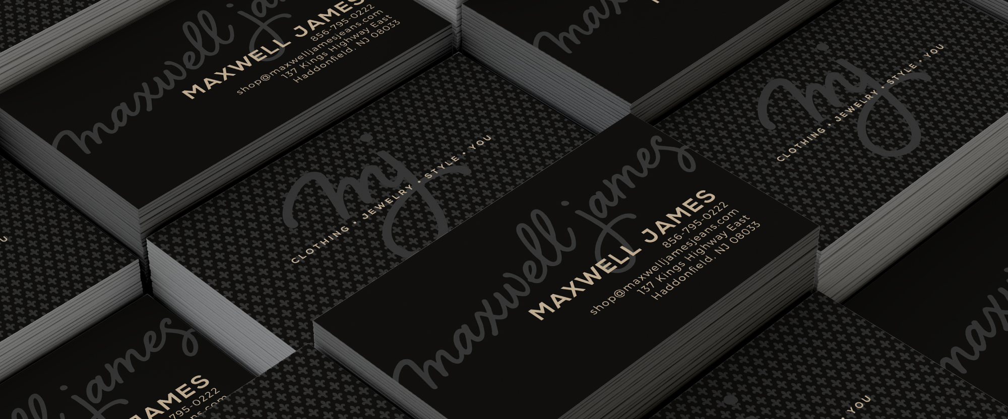 Maxwell James Jeans Brand Identity