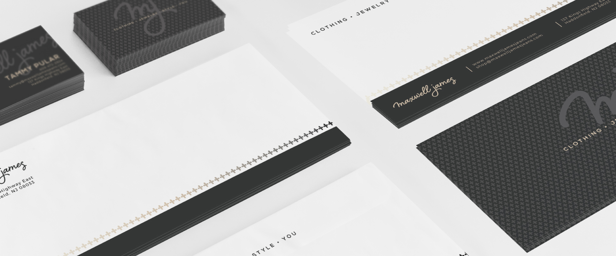 Maxwell James Jeans Brand Identity