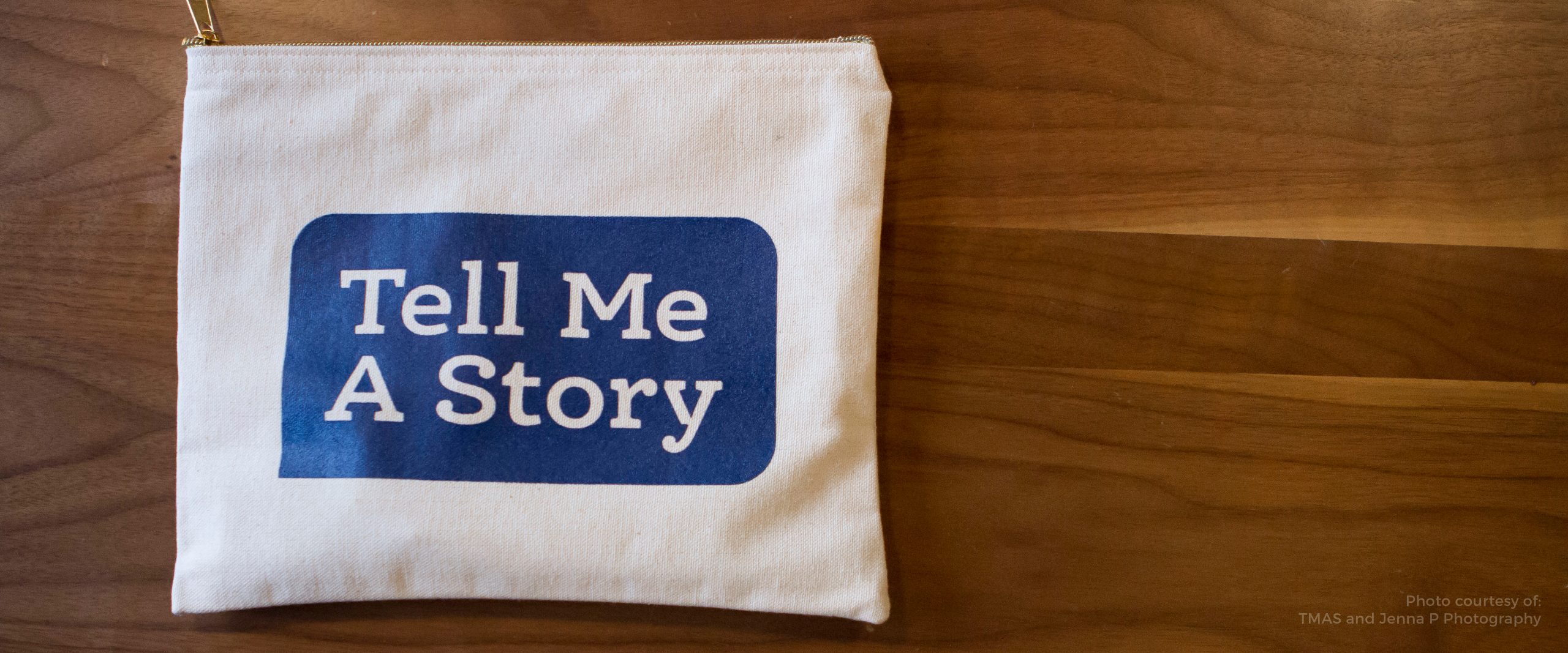 TMAS Branded Pouch Photo by Jenna P Photography