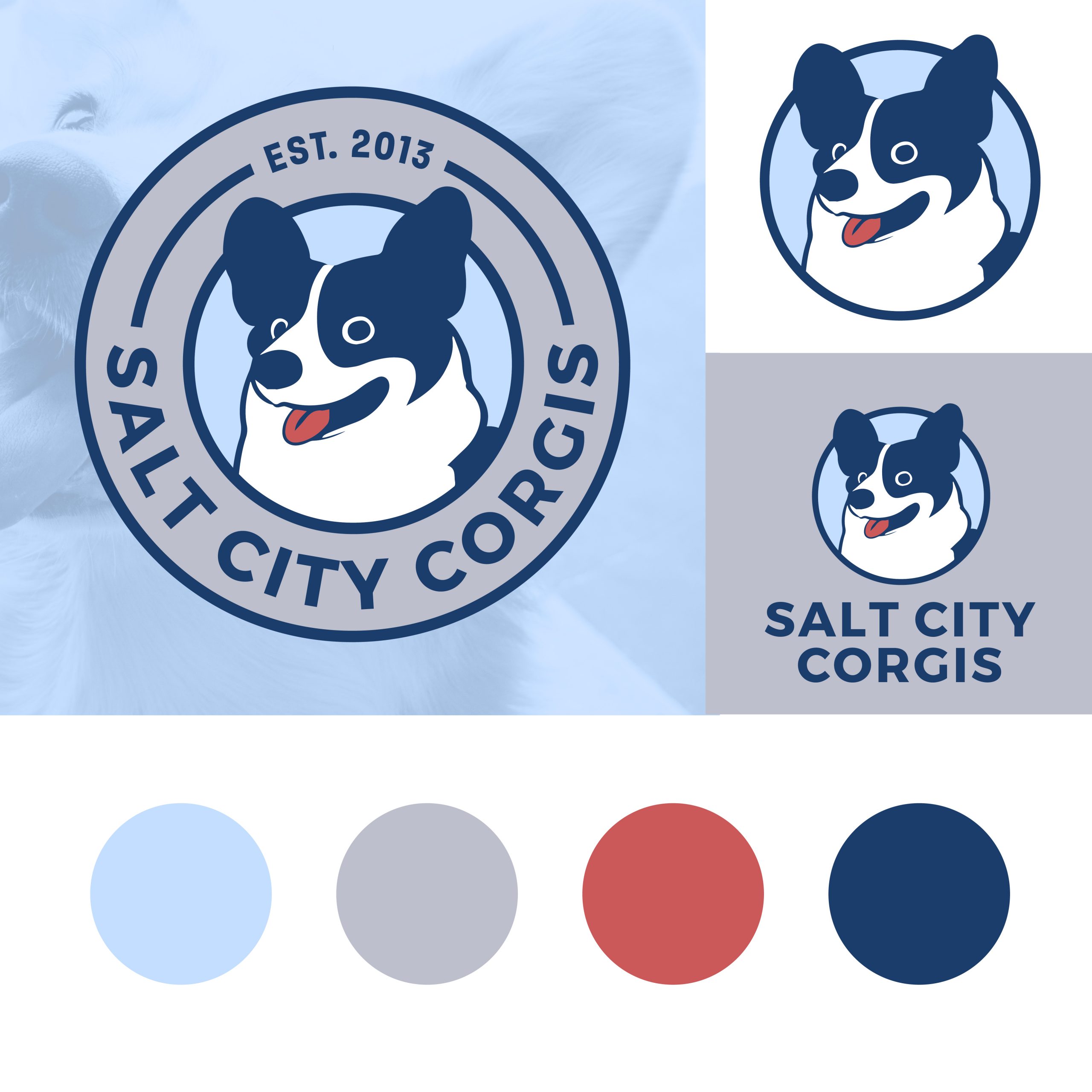 Salt City Corgis Brand Identity