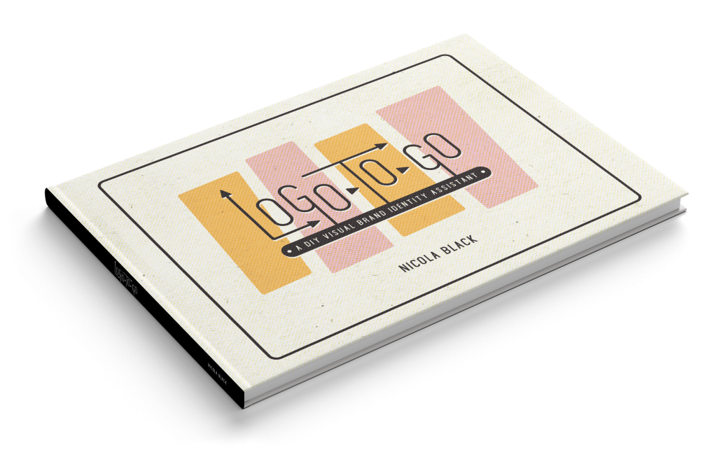 Logo To Go book cover design mockup